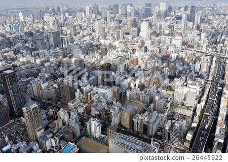 大阪市鳥瞰圖 26445922