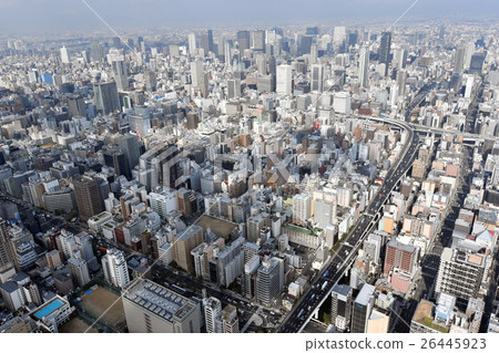 大阪市鳥瞰圖 26445923