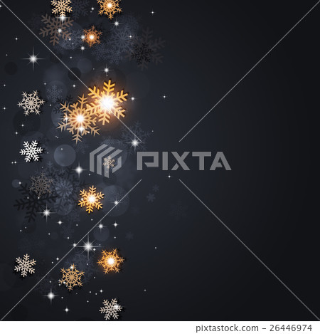 Holiday Snow Dark Background Holiday Snow Dark Background 26446974