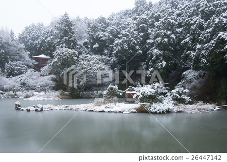 Joruriji snow scene 26447142