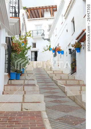A beautiful white village (Spain) A beautiful white village (Spain) 26447308