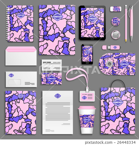 Corporate identity template set. 26448334