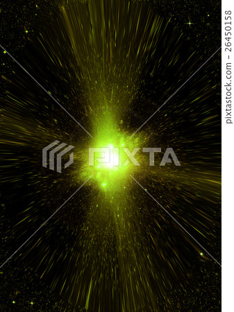 Stars, dust and gas nebula in a far galaxy Stars, dust and gas nebula in a far galaxy 26450158