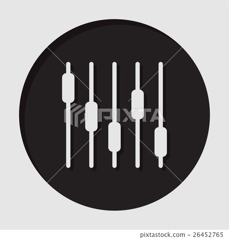 information icon - equalizer symbol information icon - equalizer symbol 26452765