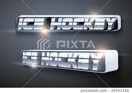 The word Hockey. Symbol of sport. The word Hockey. Symbol of sport. 26453180