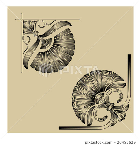 Set of vintage patterns 26453629