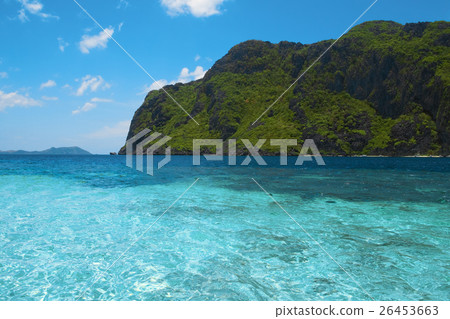 Tropical sea bay, El Nido, Palawan, Philippines 26453663