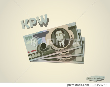 north korean money paper vector design north korean money paper vector design 26453738