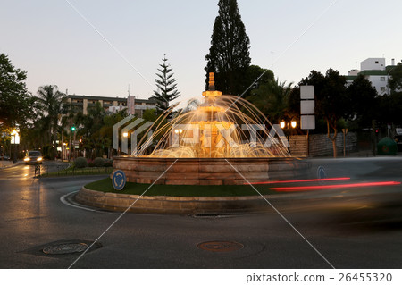 Fountain-resort town on the Costa del Sol in Spain 26455320