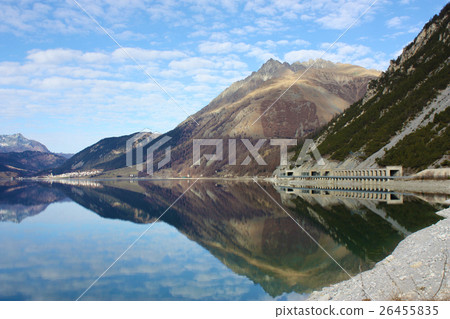 Lago di Resia, Italy. Lago di Resia, Italy. 26455835