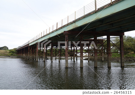 Steel temporary bridge 26456315