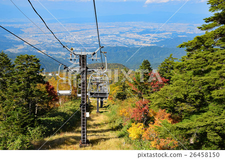 Yonezawa city view seen from Tenchimachi lift 26458150