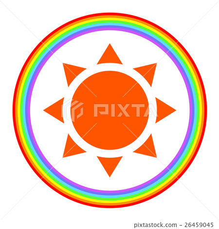 The sun in the rainbow ring The sun in the rainbow ring 26459045