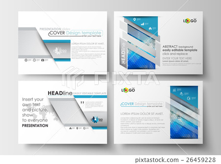 Set of business templates for presentation slides Set of business templates for presentation slides 26459228