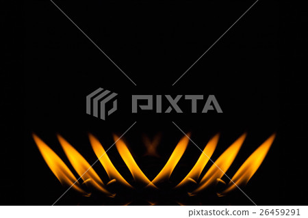 Fire flame on black background, Fire, Flame Fire flame on black background, Fire, Flame 26459291