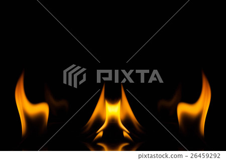 Fire flame on black background, Fire, Flame Fire flame on black background, Fire, Flame 26459292