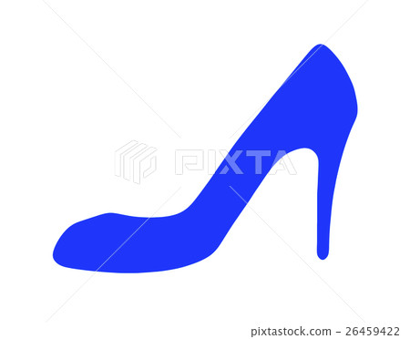 Blue high heels 26459422