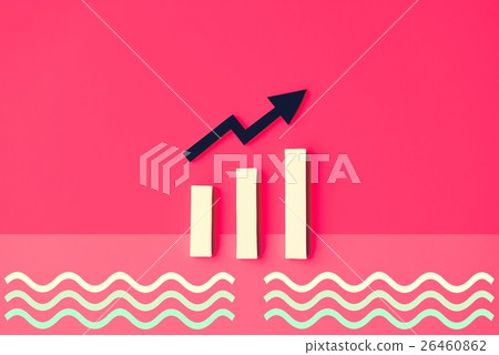 Statistics Strategy Analysis Diagram Information Concept 26460862