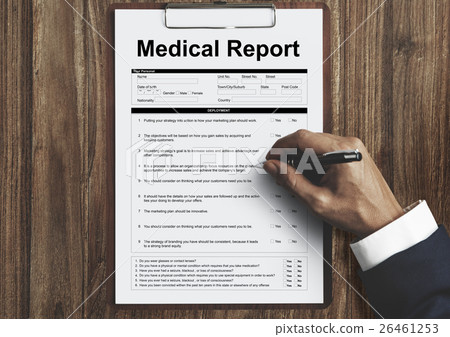 Medical Report Record Form History Patient Concept Medical Report Record Form History Patient Concept 26461253