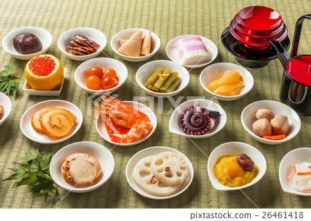 新年菜一般日本新年菜(osechi) 新年菜一般日本新年菜(osechi) 26461418