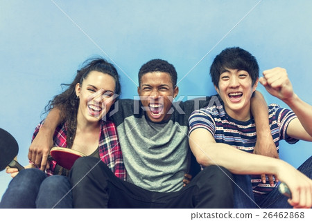 Table Tennis Ping-Pong Friends Sport Concept 26462868