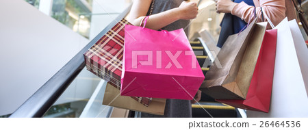 Group Of People Shopping Concept Group Of People Shopping Concept 26464536