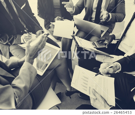 Business People Discussion Marketing Plan Meeting Concept 26465453