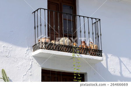 Village balconies in Frigiliana-- Andalusia, Spain 26466669