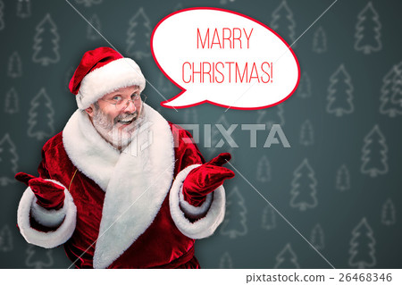 happy, smiling Santa Claus. happy, smiling Santa Claus. 26468346