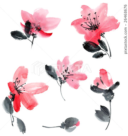 Charry flowers set Charry flowers set 26468676