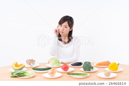 年輕的女士(蔬菜) 年輕的女士(蔬菜) 26468814
