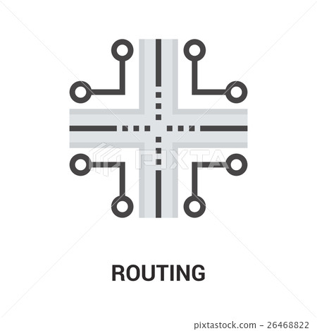 routing icon concept routing icon concept 26468822