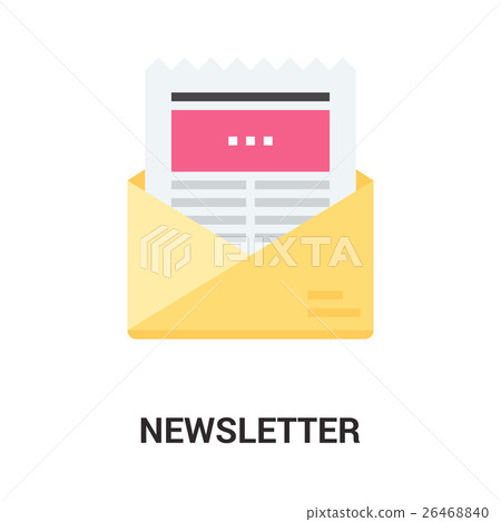newsletter icon concept newsletter icon concept 26468840