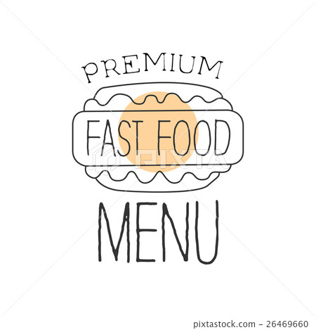 Hot Dog View From Above Premium Quality Fast Food 26469660