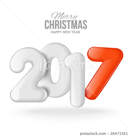 Merry Christmas and Happy New Year 2017 background Merry Christmas and Happy New Year 2017 background 26471561