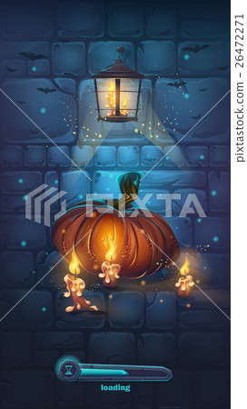 Vector cartoon illustration boot screen Vector cartoon illustration boot screen 26472271