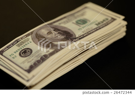 stack of money growing 26472344