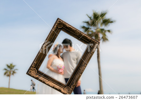 Couple Wedding Photo Photo Frame 26473607