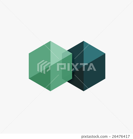 Blank geometric abstract business templates Blank geometric abstract business templates 26476417