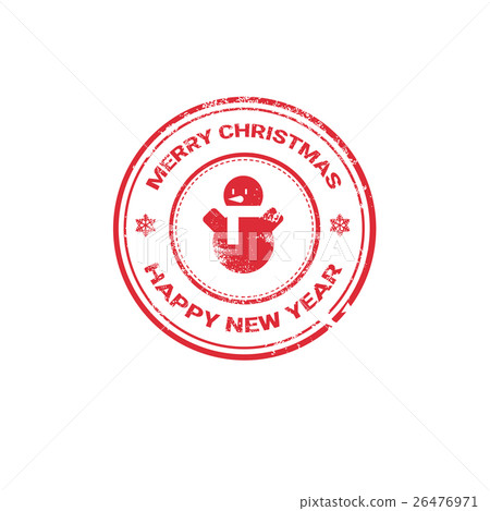 Happy New Year Merry Christmas Greeting Card Happy New Year Merry Christmas Greeting Card 26476971