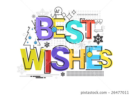 Merry Christmas Happy New Year Simple Line Sketch Merry Christmas Happy New Year Simple Line Sketch 26477011