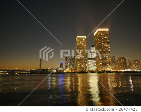 Harumi night view Harumi night view 26477425