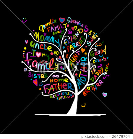Family tree sketch for your design Family tree sketch for your design 26479704