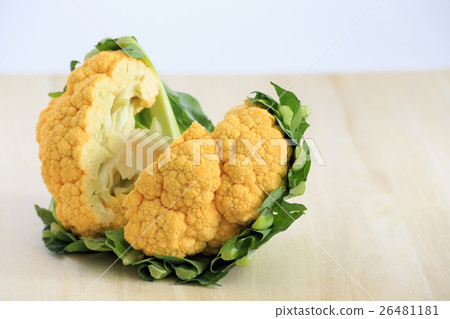 Food vegetables Orange cauliflower Food vegetables Orange cauliflower 26481181