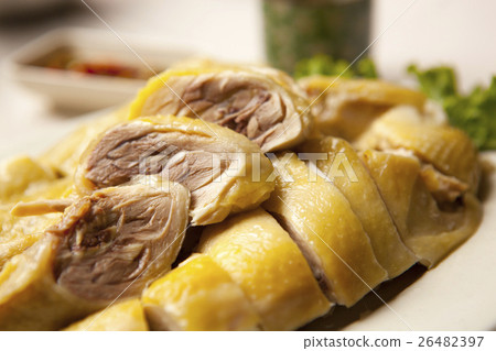 台灣美食，美白刀，冰雹肉，台灣菜，雞肉，台灣食品，煮雞 26482397