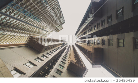 Skyscraper Buildings and Sky View 26486459