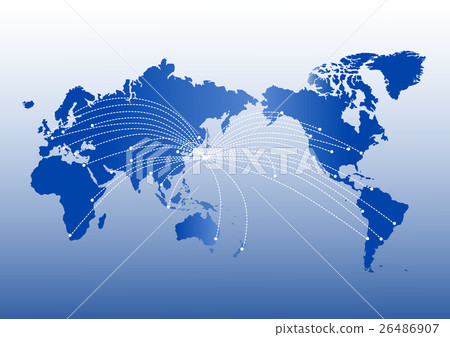 世界地圖全球圖像圖 世界地圖全球圖像圖 26486907