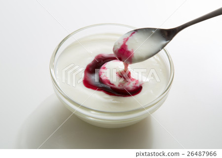 在酸奶中堵塞 26487966