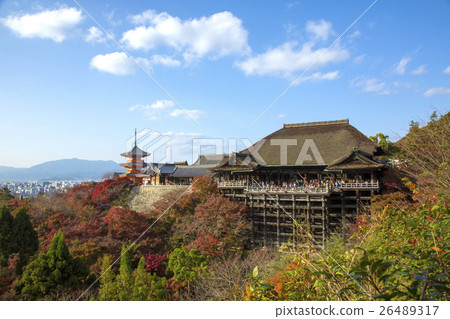 Fall of Kyoto Kiyomizudera 26489317
