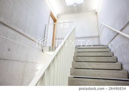 staircase in an building staircase in an building 26490834